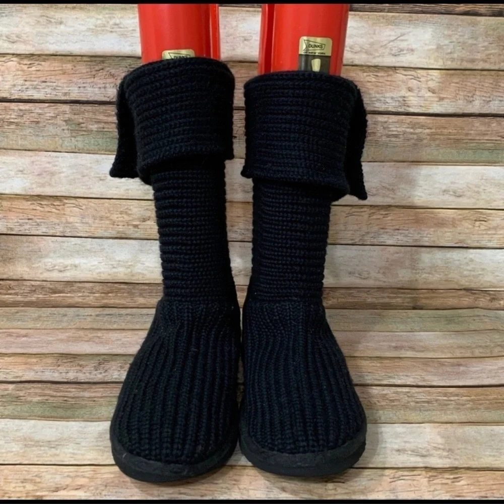 Ugg Black Cardy Tripple Button Boots